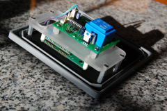 Overall view of the electronics mounting.