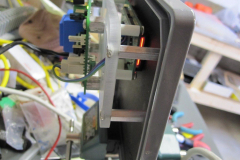 Showing the board/mezzanine stack.