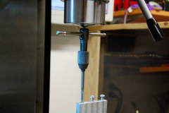 Until I get a tapping head, this is the best way to get perpendicular tapping done.