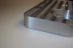 More of the nice finish.  Some minor imperfections can be seen.