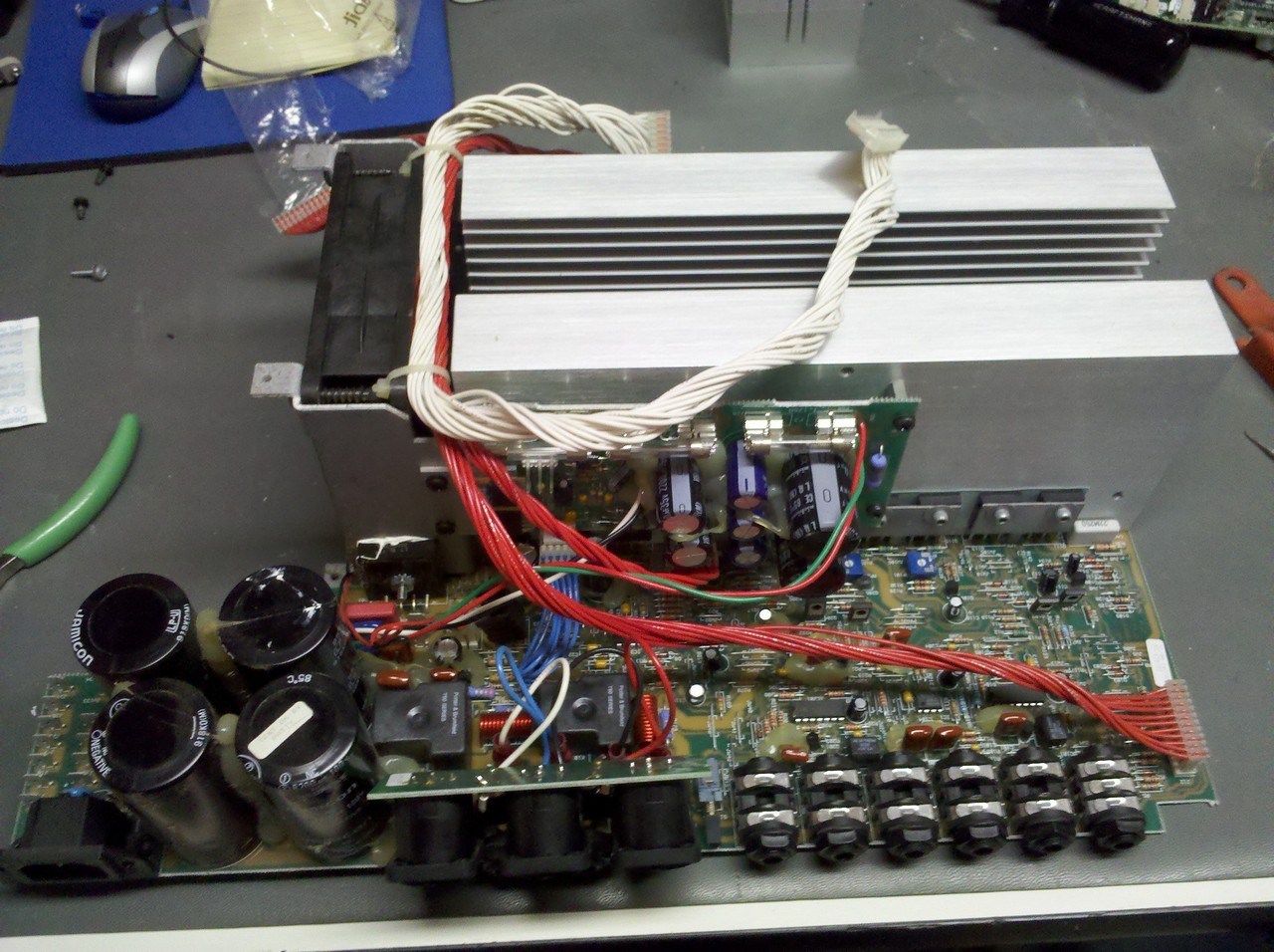 Ampeg Bass Amp Repair Part 1 ← Tangent Audio