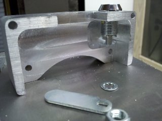 Lock cylinder milling complete. Lock cylinder milling complete.