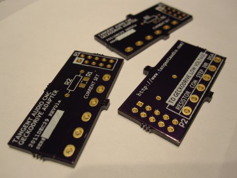 Three boards.  The side with the serial # field is the top.