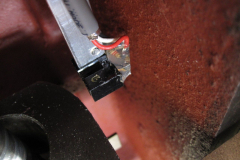 Z sensor, with flag down below.